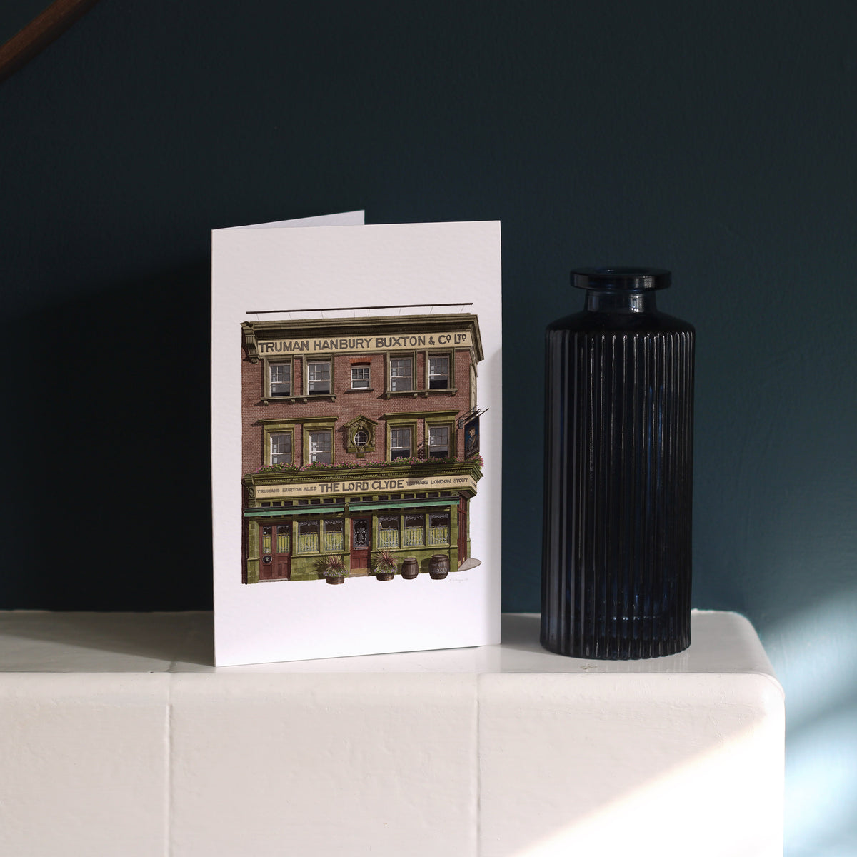 Southwark - The Lord Clyde - Greeting card with envelope
