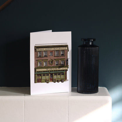 Southwark - The Lord Clyde - Greeting card with envelope