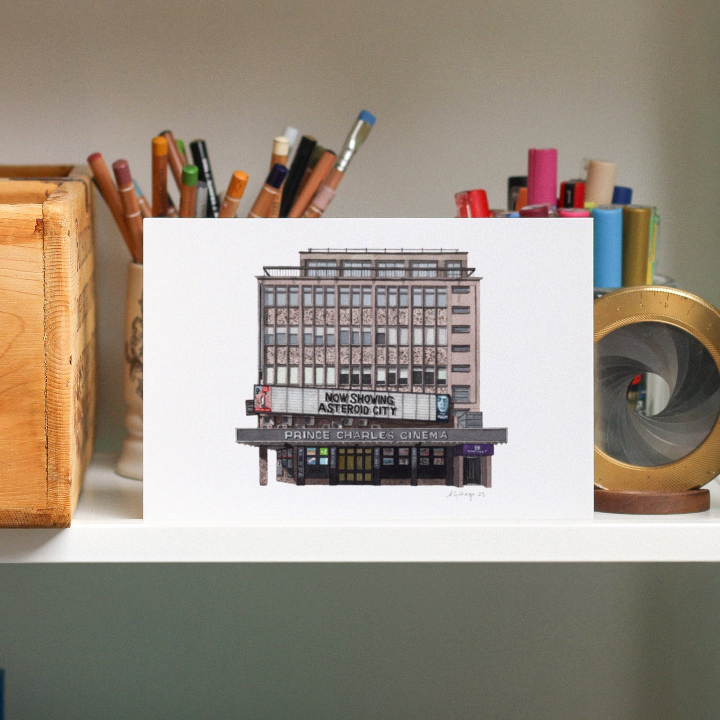 West End - Prince Charles Cinema - Giclée Print (unframed)