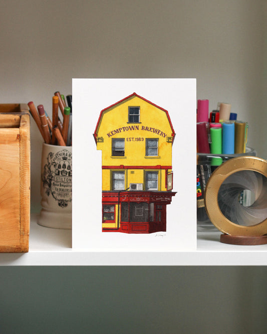 Brighton - The Hand in Hand pub - Giclée Print (unframed)