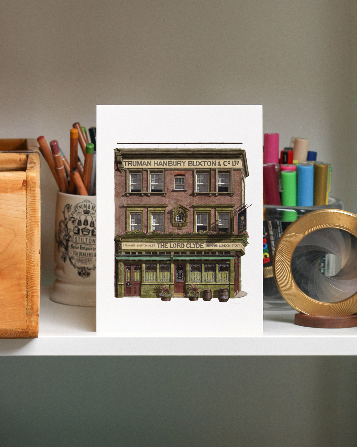 Southward - The Lord Clyde pub - Giclée Print (unframed)