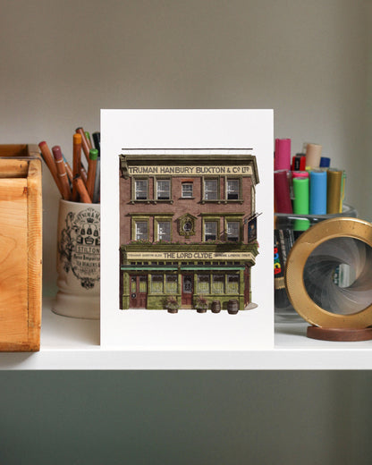 Southward - The Lord Clyde pub - Giclée Print (unframed)