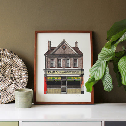 Thornton Heath - The Village - Giclée Print (unframed)