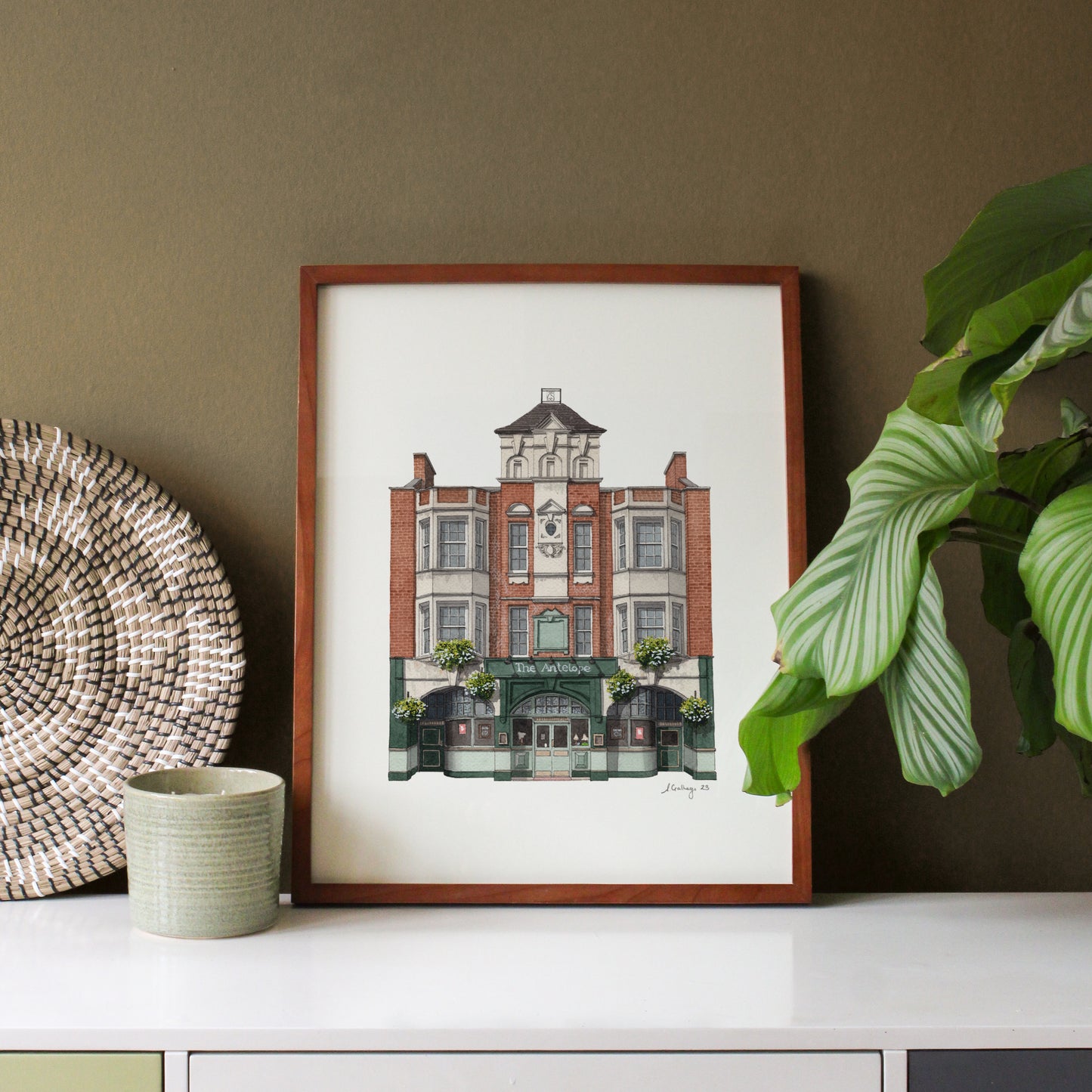 Tooting - The Antelope - Giclée Print (unframed)