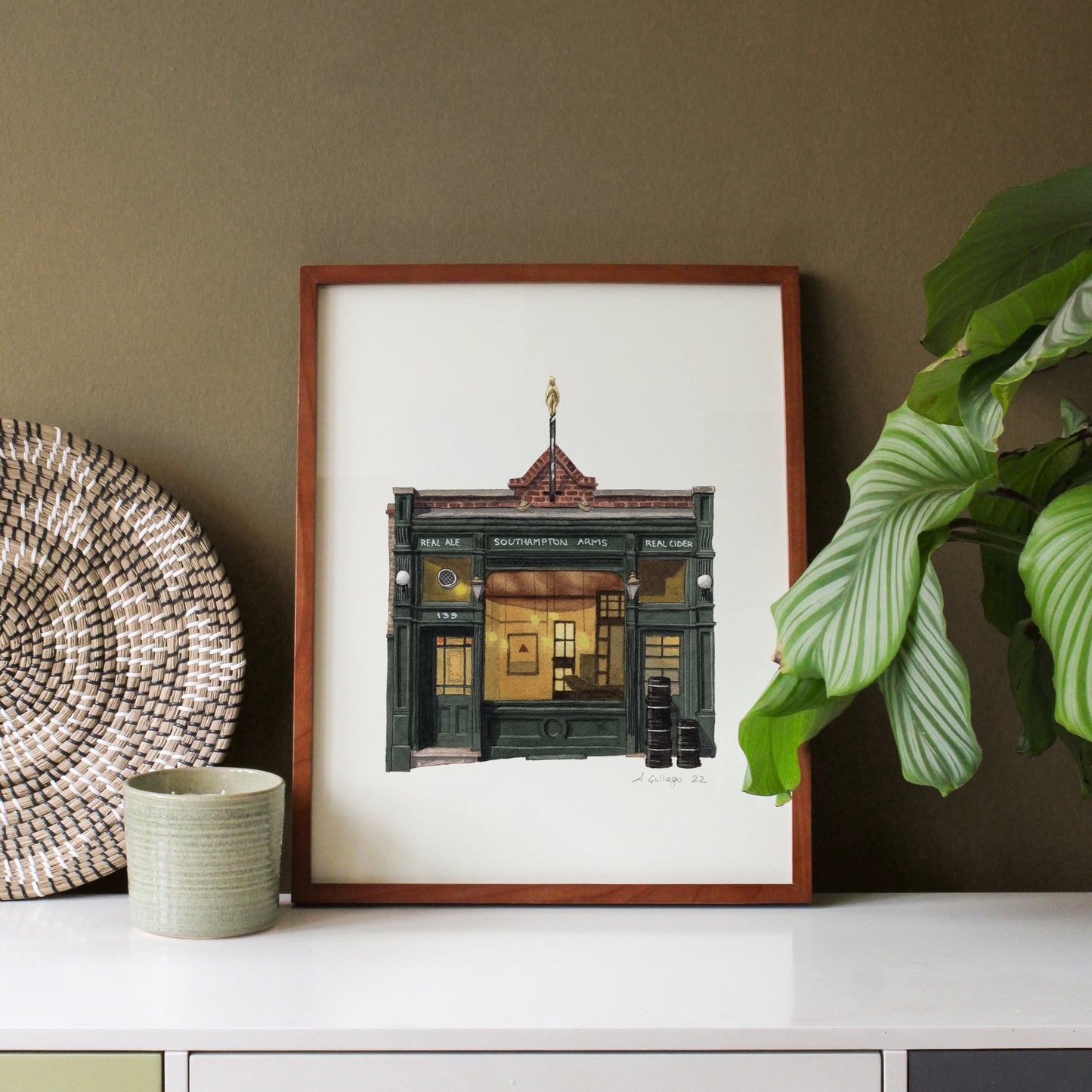 Gospel Oak - Southampton Arms pub - Giclée Print (unframed) - Kentish Town