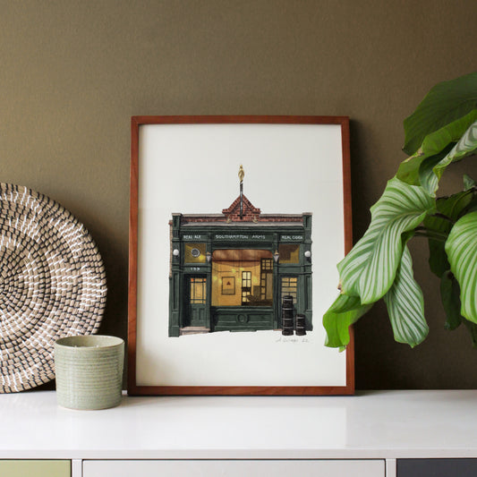 Gospel Oak - Southampton Arms pub - Giclée Print (unframed) - Kentish Town