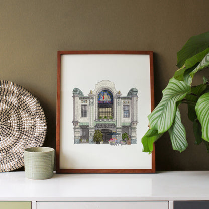 South Kensington - Michelin House - Bibendum building - Giclée Print (unframed)
