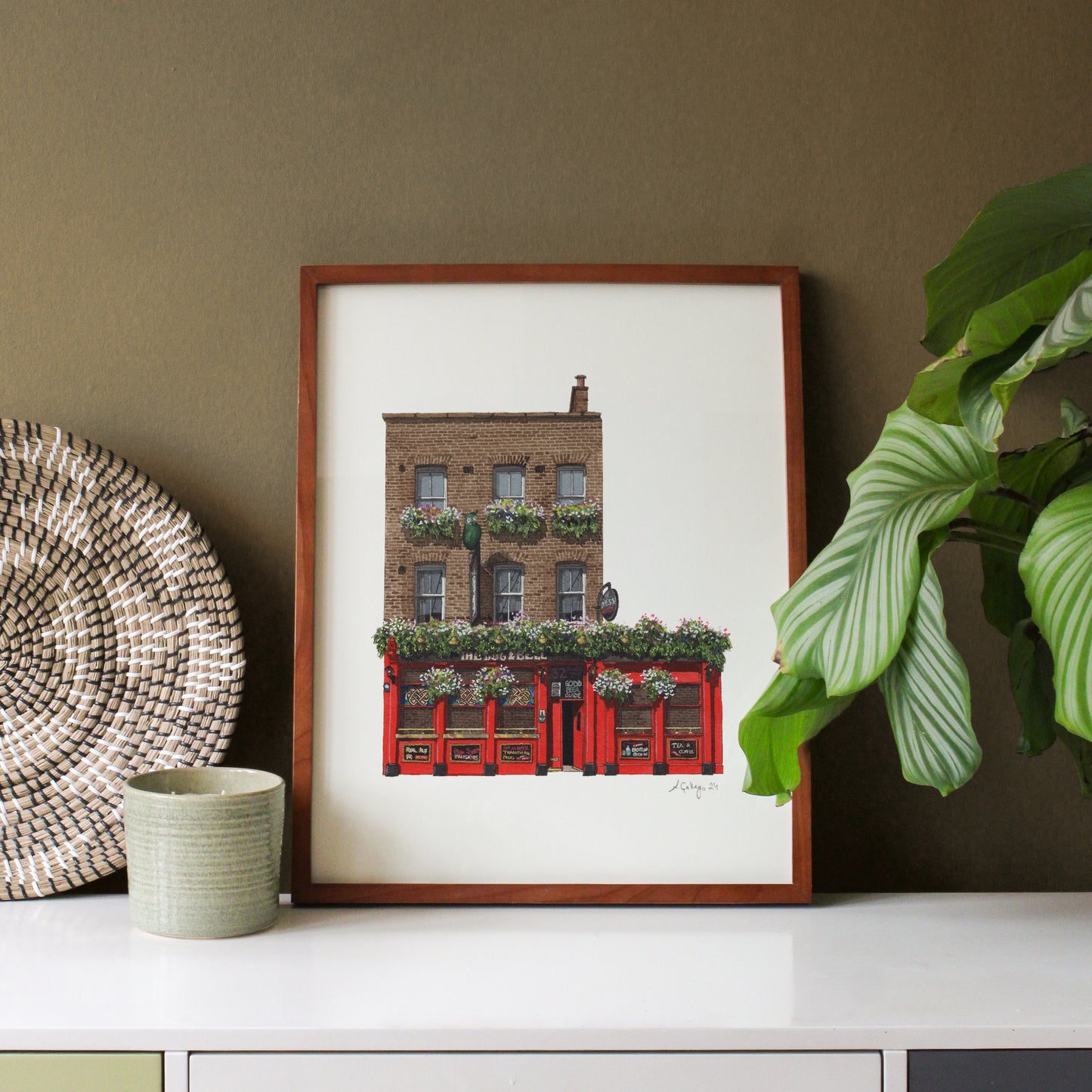 Deptford - The Dog and Bell - Giclée Print (unframed)
