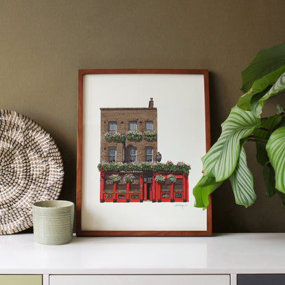 Deptford - The Dog and Bell - Giclée Print (unframed)