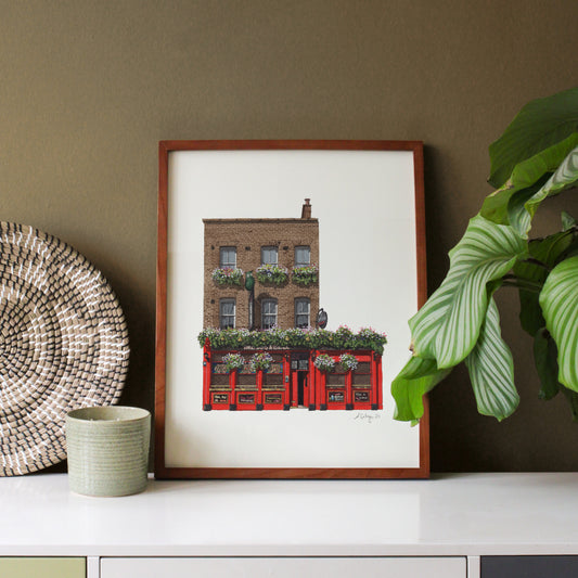 Deptford - The Dog and Bell - Giclée Print (unframed)