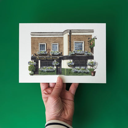 Chelsea - Fulham - The Fox and Pheasant - Giclée Print (unframed) (Copy)
