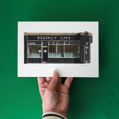 Pimlico - Regency Cafe- Giclée Print (unframed) - Victoria