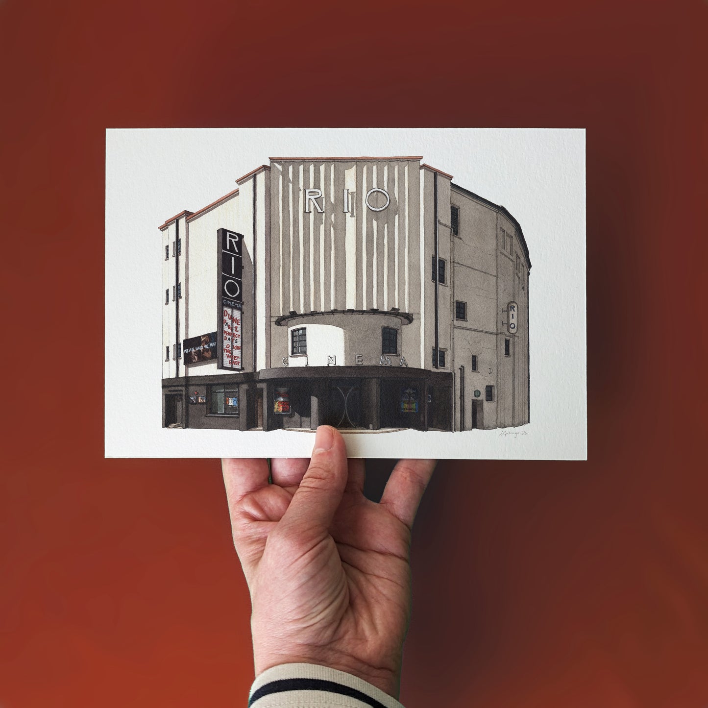 Dalston - Rio Cinema - Giclée Print (unframed)