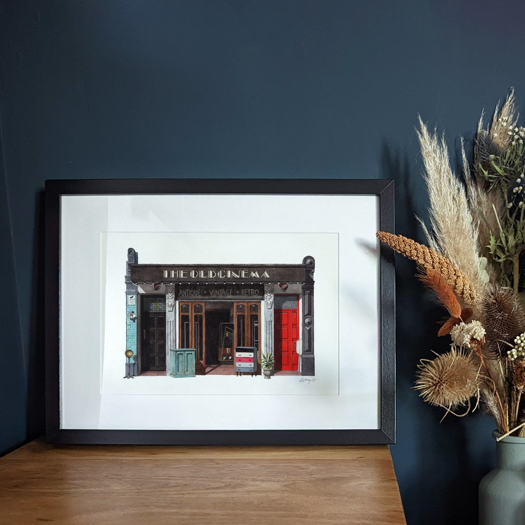 Chiswich - The Old Cinema - Giclée Print (unframed)