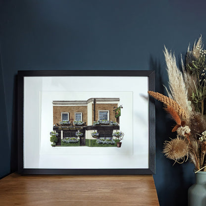 Chelsea - Fulham - The Fox and Pheasant - Giclée Print (unframed) (Copy)