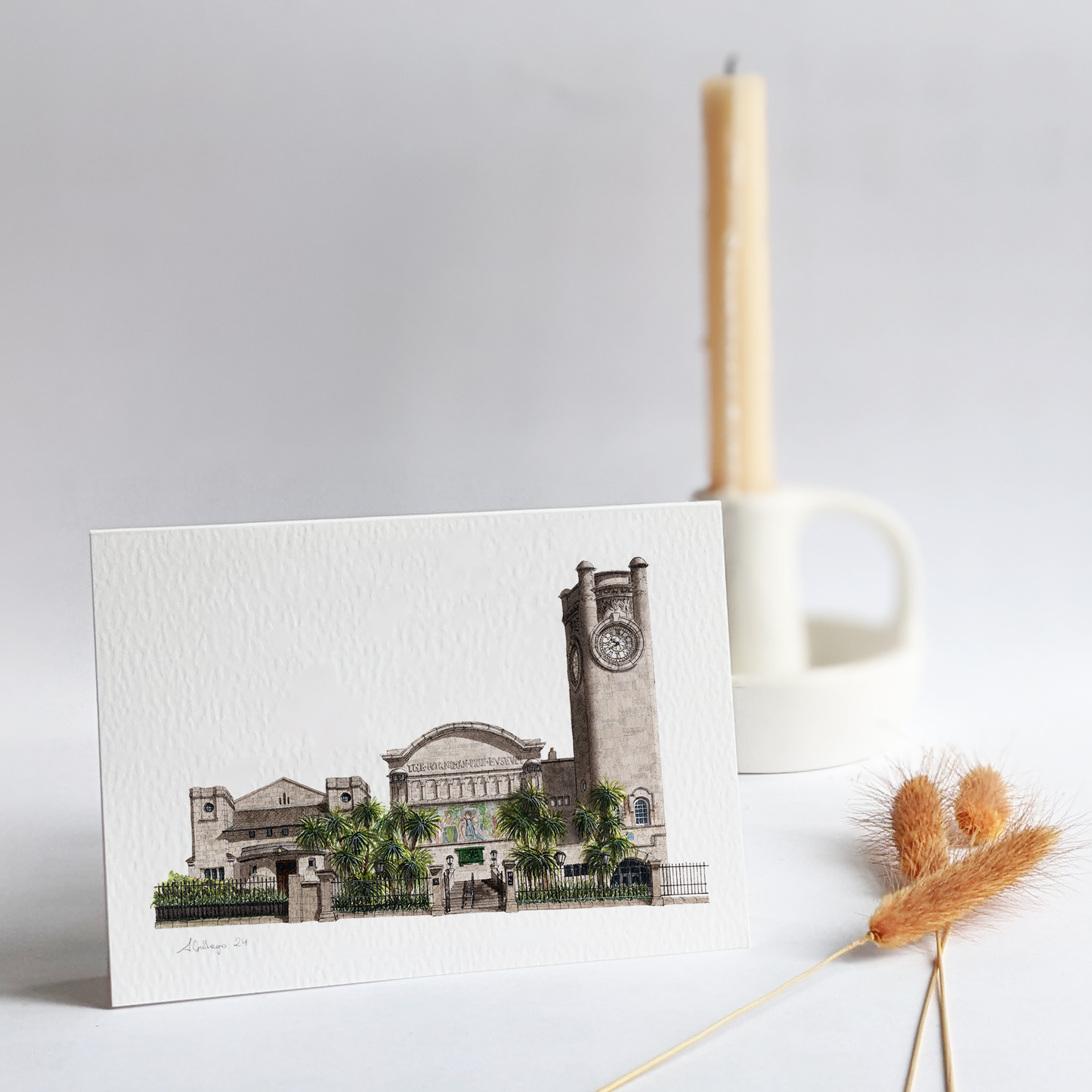 Forest Hill - Horniman Museum - Greeting card with envelope