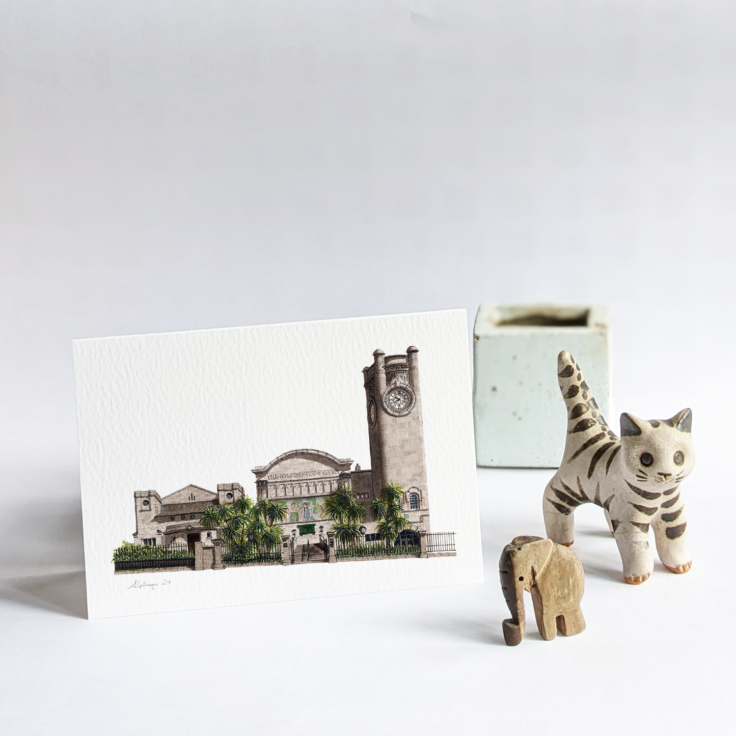 Forest Hill - Horniman Museum - Greeting card with envelope