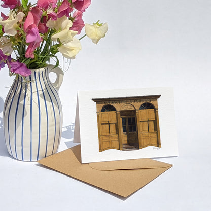 Whitechapel Church Bell Foundry - Greeting card with envelope - East London