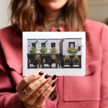 Holborn - The Seven Stars pub - Greeting card with envelope
