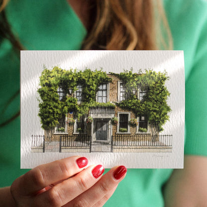 Barnsbury - The Albion - Greeting card with envelope - Islington