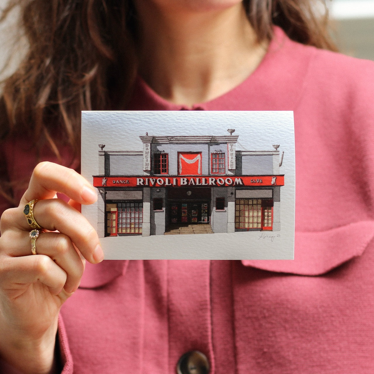 Brockley - Rivoli Ballroom - Greeting card with envelope