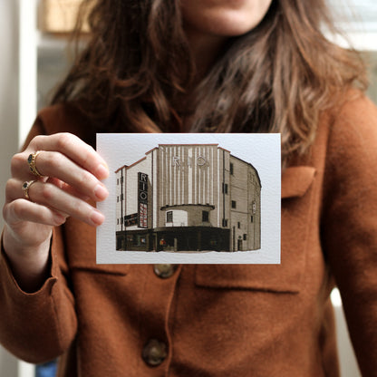 Dalston - Rio Cinema - Greeting card with envelope