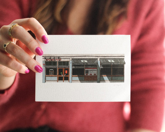 Forest Hill - Sylvan Post pub - Greeting card with envelope