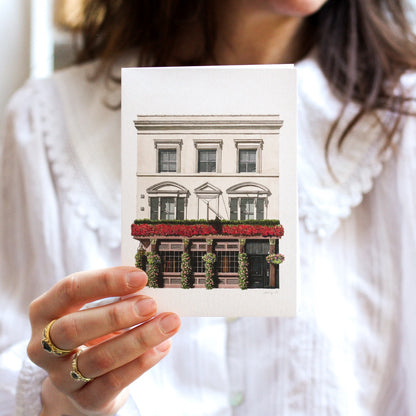 Chelsea - The Cadogan Arms - Greeting card with envelope