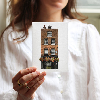 Limehouse - The Grapes - Greeting card with envelope (Copy)