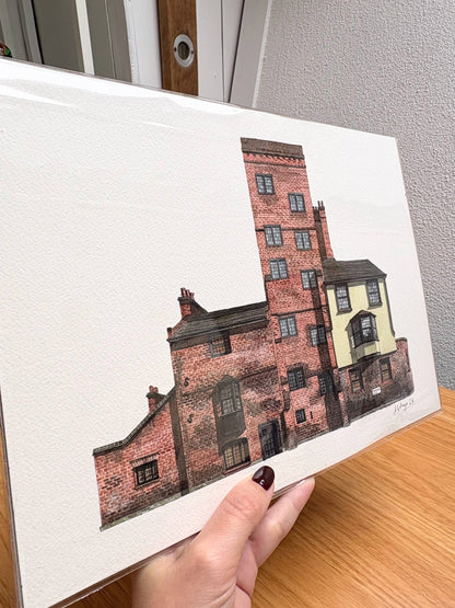 Canonbury Tower - Original watercolour painting (unframed)
