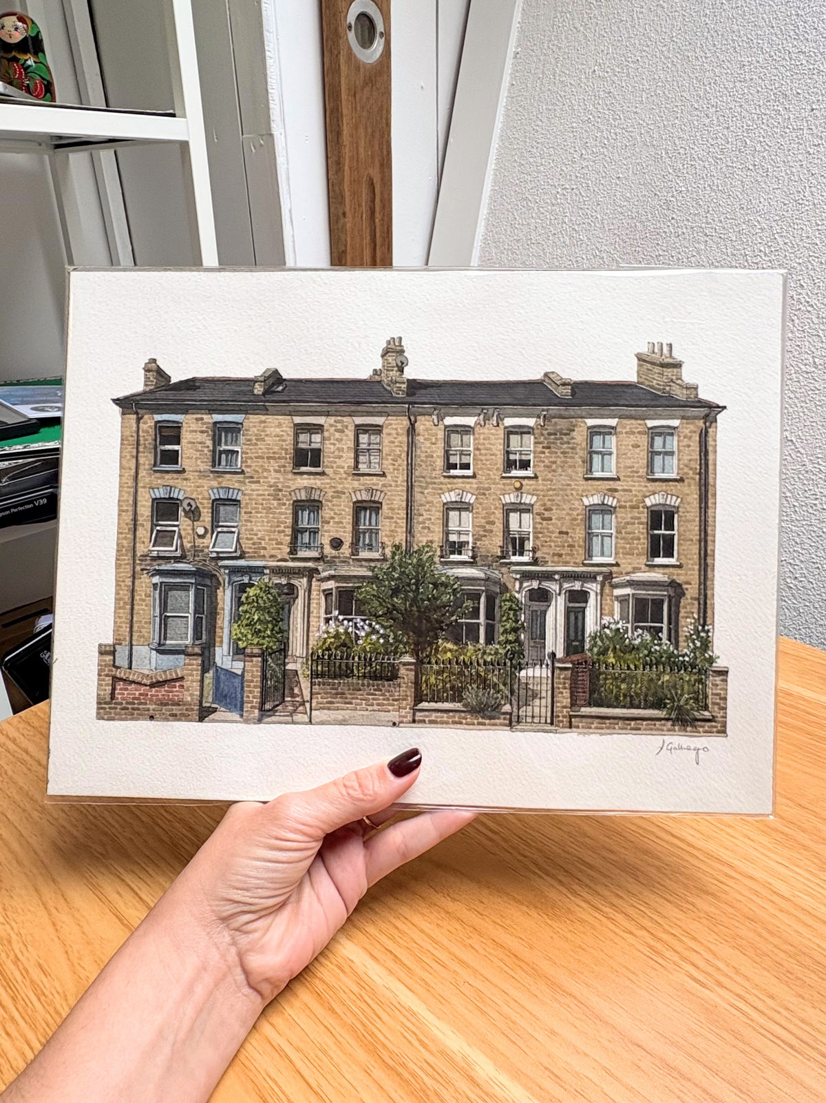 Hackney - Groombridge Road - Original watercolour painting (unframed)