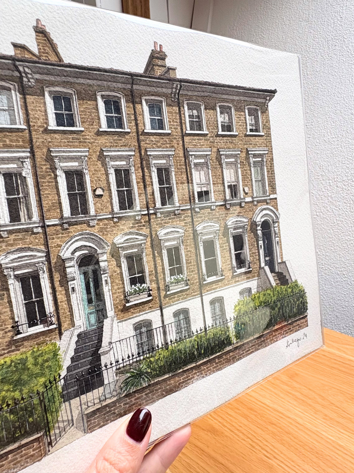 Canonbury - Willow Bridge Road - Original watercolour painting (unframed)