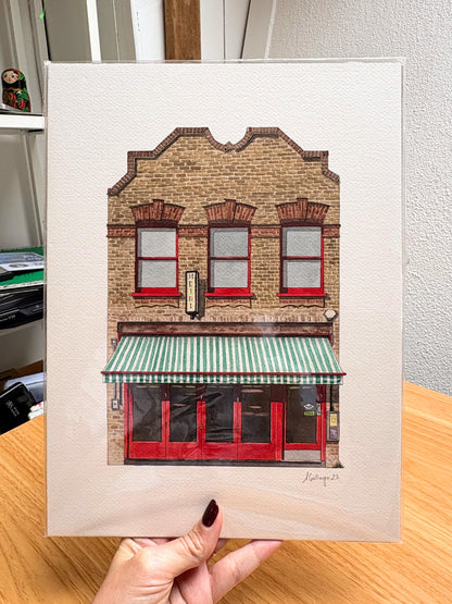 Balham - Heidi - Original watercolour painting (unframed)