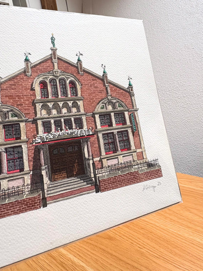 South Norwood - Stanley Hall - Original watercolour painting (unframed)