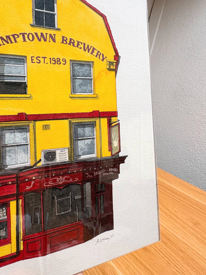 Brighton - Hand in Hand - Original watercolour painting (unframed)
