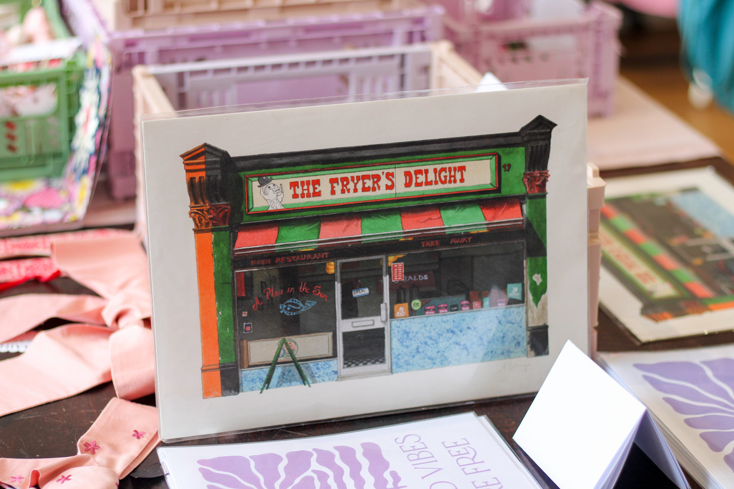 Holborn - The Fryer's Delight - Giclée Print (unframed)