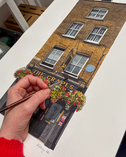 Limehouse - The Grapes - Giclée Print (unframed)