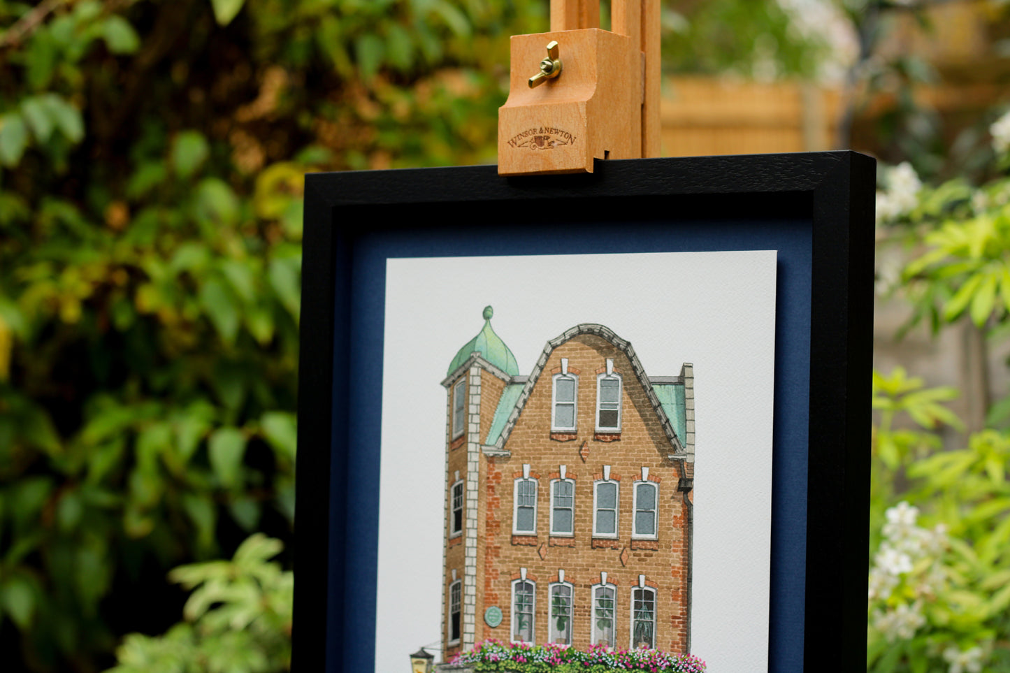 Soho - The Blue Posts - Original watercolour painting (framed)