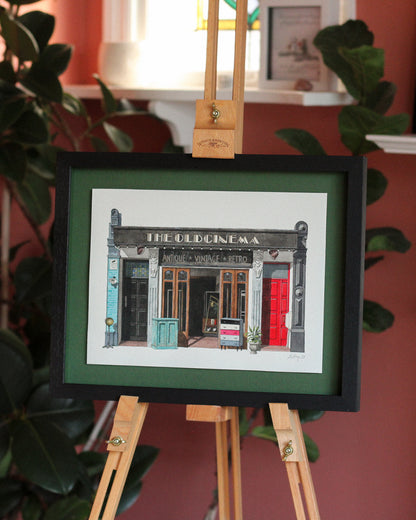 Chiswick - The Old Cinema - Original watercolour painting (framed)