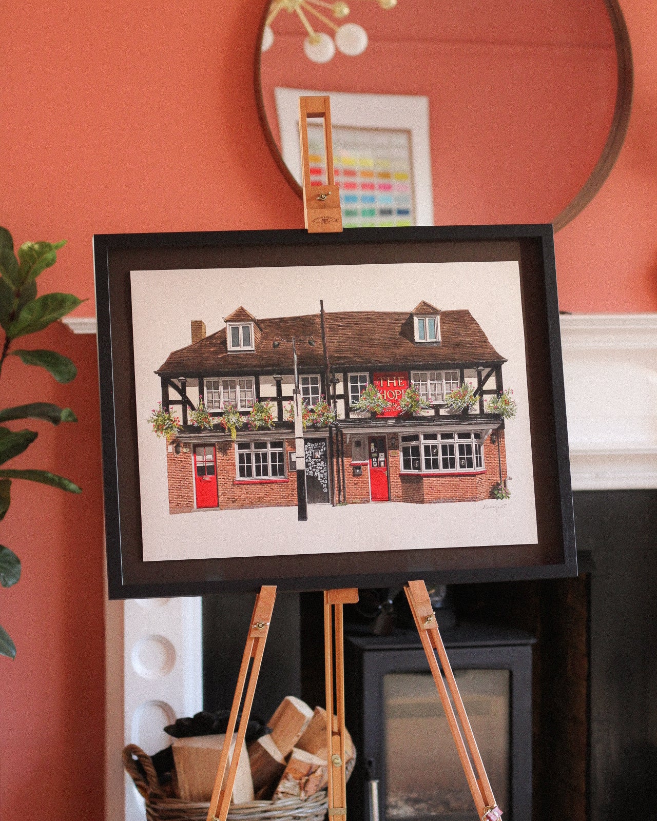 Carshalton - The Hope - Original watercolour painting (framed) (Copy)