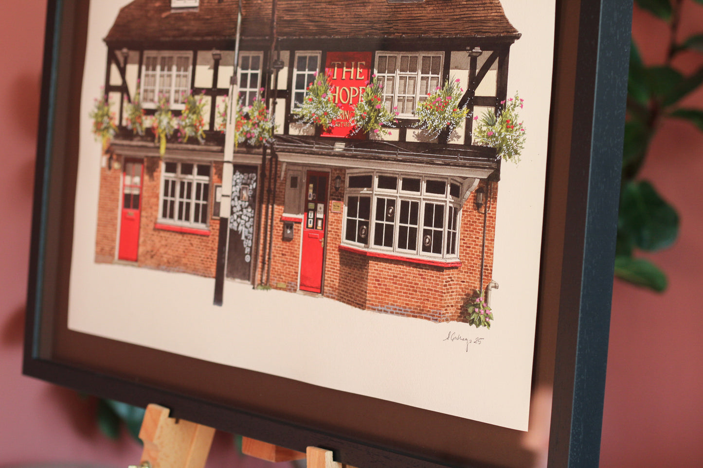 Carshalton - The Hope - Original watercolour painting (framed) (Copy)