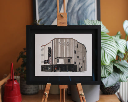 Dalston - Rio Cinema - Original watercolour painting (framed) (Copy)