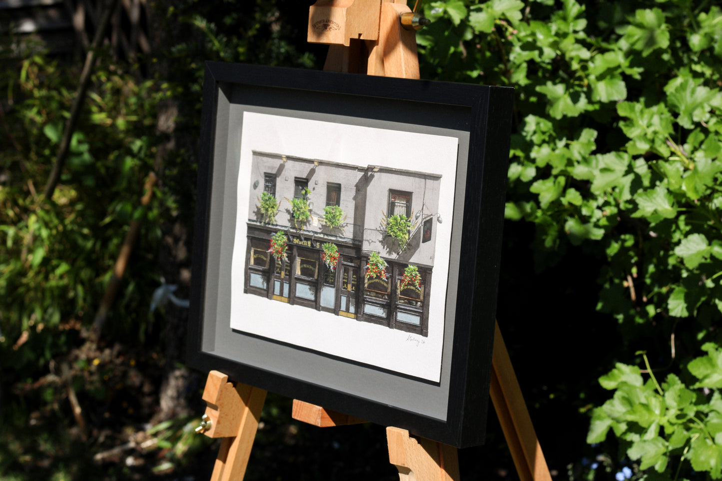 Holborn - Seven Stars - Original watercolour painting (framed)
