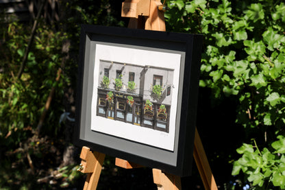 Holborn - Seven Stars - Original watercolour painting (framed)