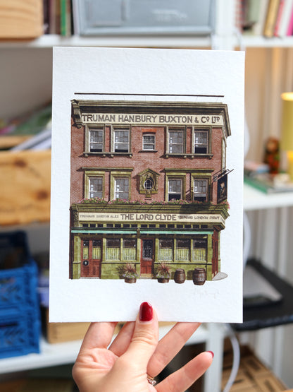 Southwark - The Lord Clyde pub - Giclée Print (unframed)