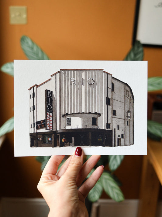 Dalston - Rio Cinema - Giclée Print (unframed)