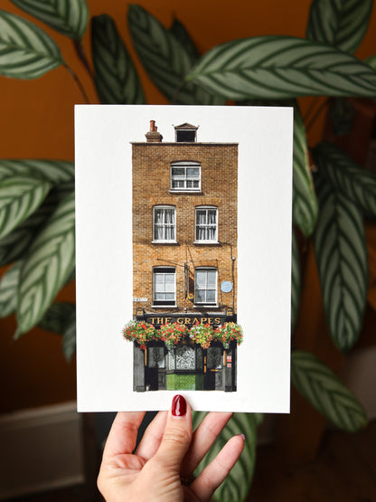 Limehouse - The Grapes - Giclée Print (unframed)