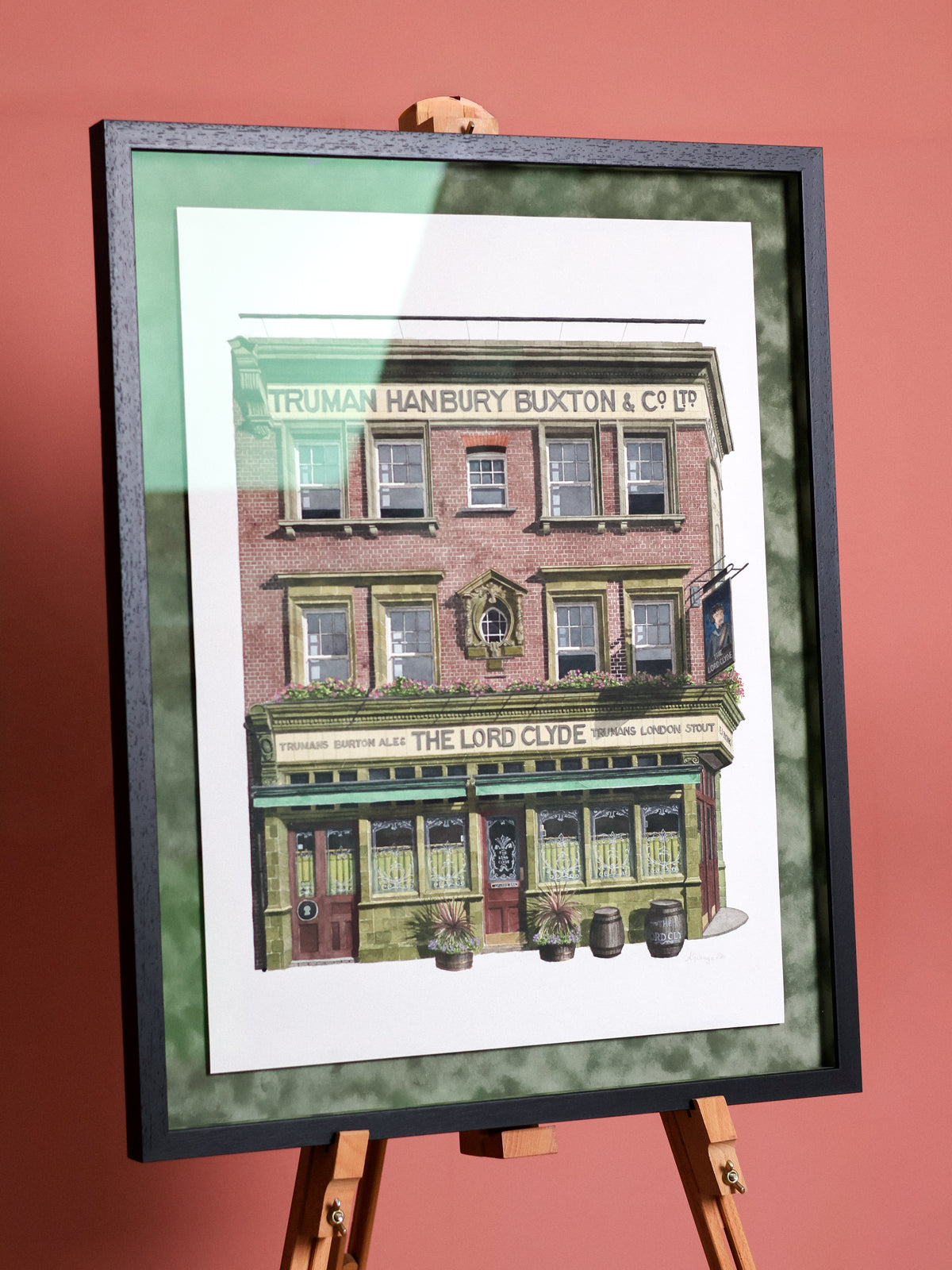 Southwark - Lord Clyde - Original watercolour painting (framed)