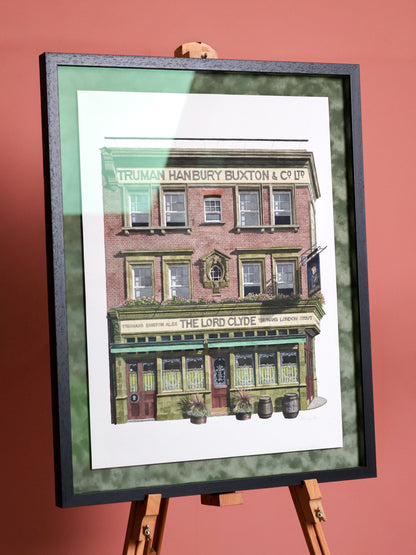 Southwark - Lord Clyde - Original watercolour painting (framed)