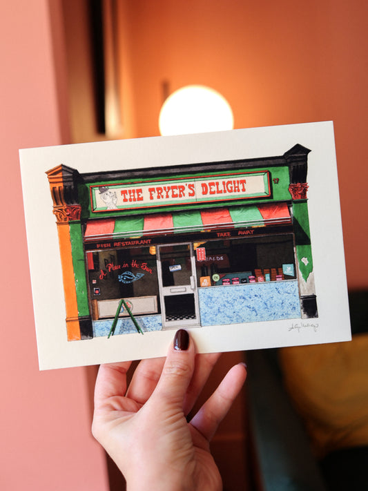 Holborn - The Fryer's Delight - Giclée Print (unframed)